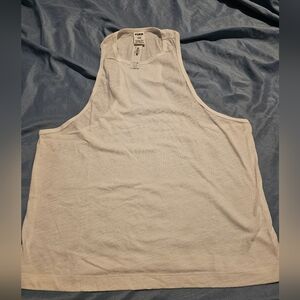 VS PINK Woman's White Tank Top Size Small NWT